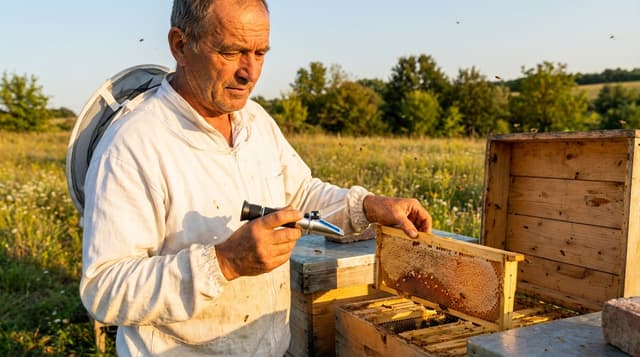 Méz víztartalom mérése refraktométerrel – miért fontos?