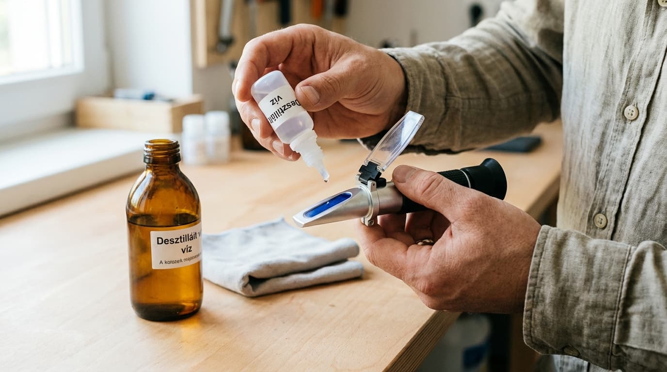 Refraktométer kalibrálás: mikor és hogyan csináld