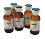 A KRÜSS referenciafolyadék-család gyártói illusztrációja; RI65 egyetlen 30 ml-es palack, nem többpalackos csomag, nem az aktuális tétel tanúsítványa